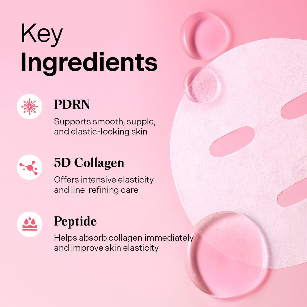 Torriden CELLMAZING Pore Perfecting Mask – 10 Sheets | 5D Collagen & Elasticity
