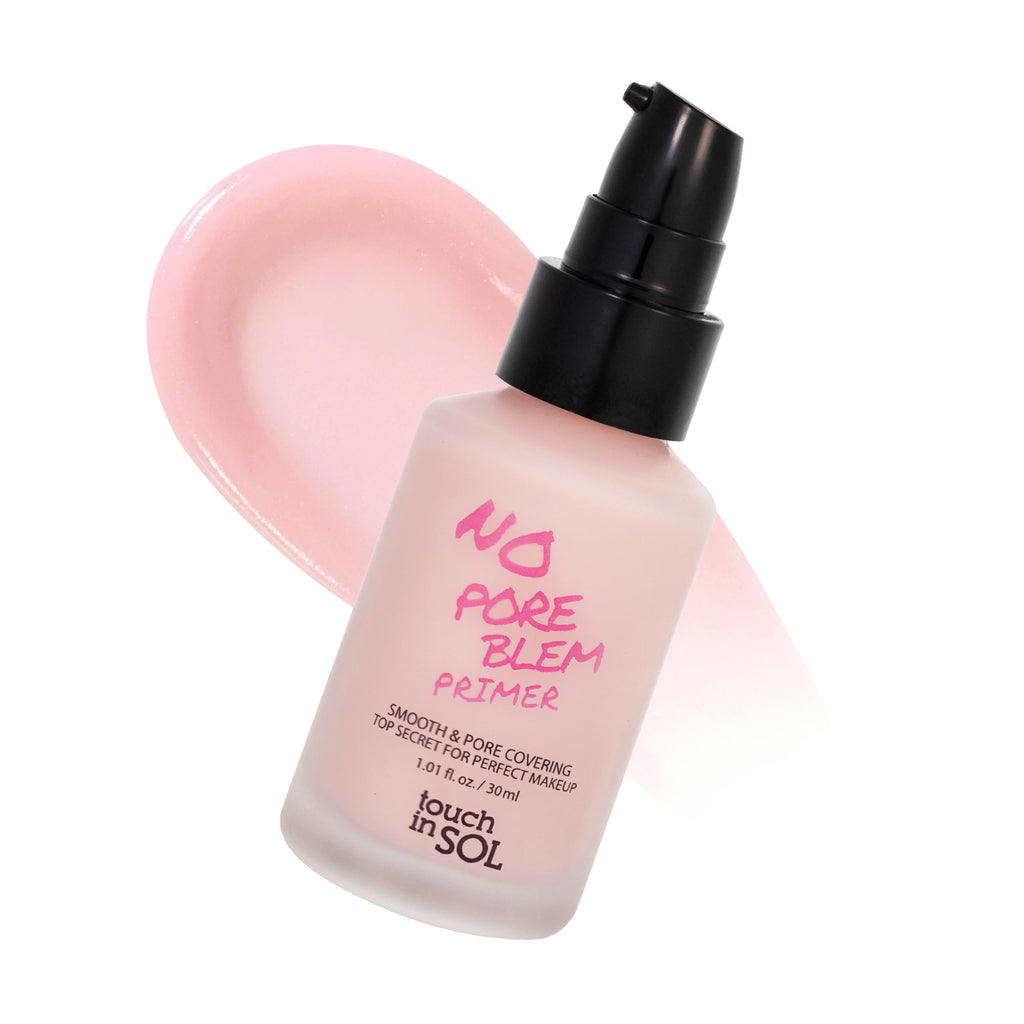 Touch in Sol No Poreblem Primer – Pore-Minimizing Matte Primer for Oily Skin | K-Beauty