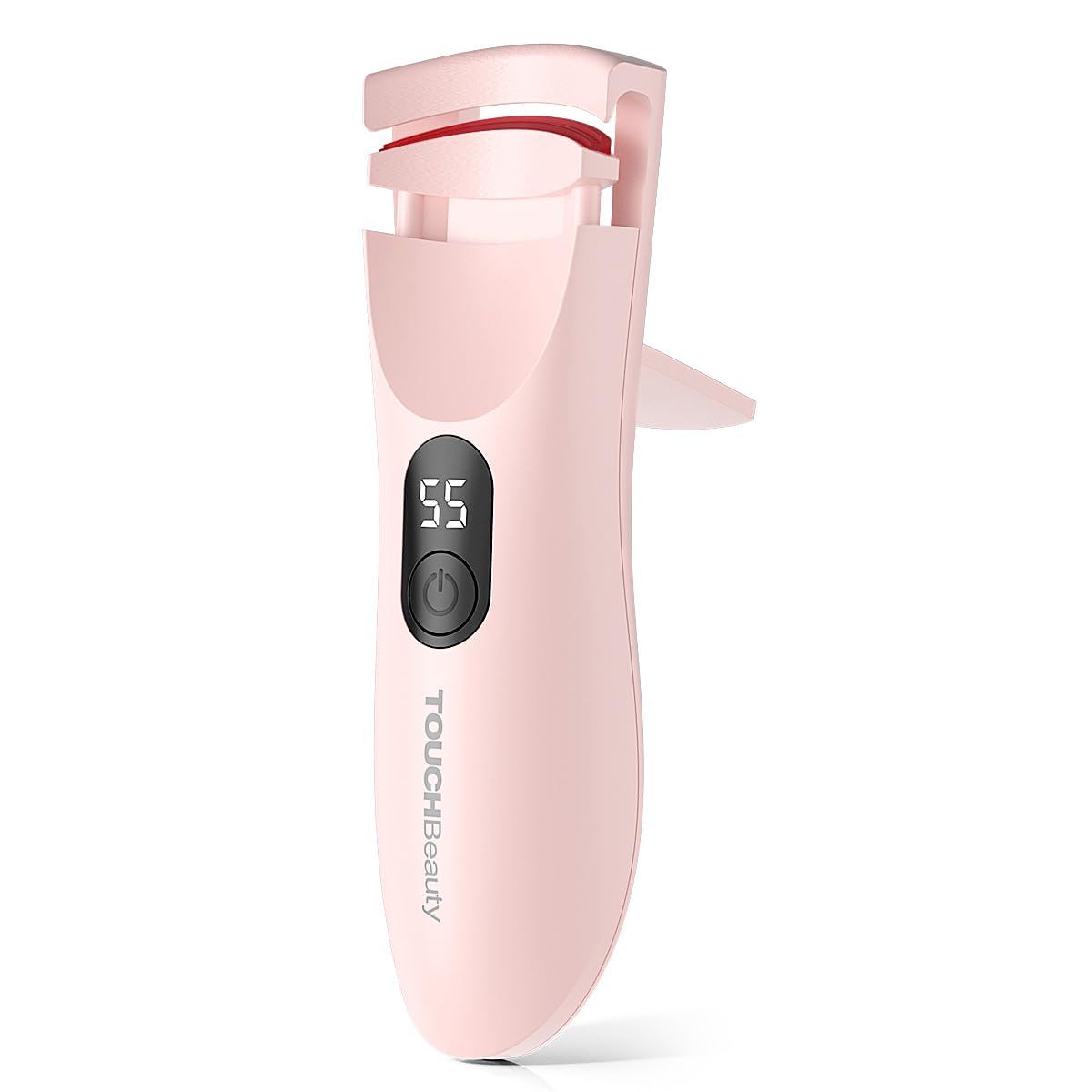 TOUCHBeauty Heated Eyelash Curler with LED Display — 3 Temp Settings (55–75°C) Pink AG-2316