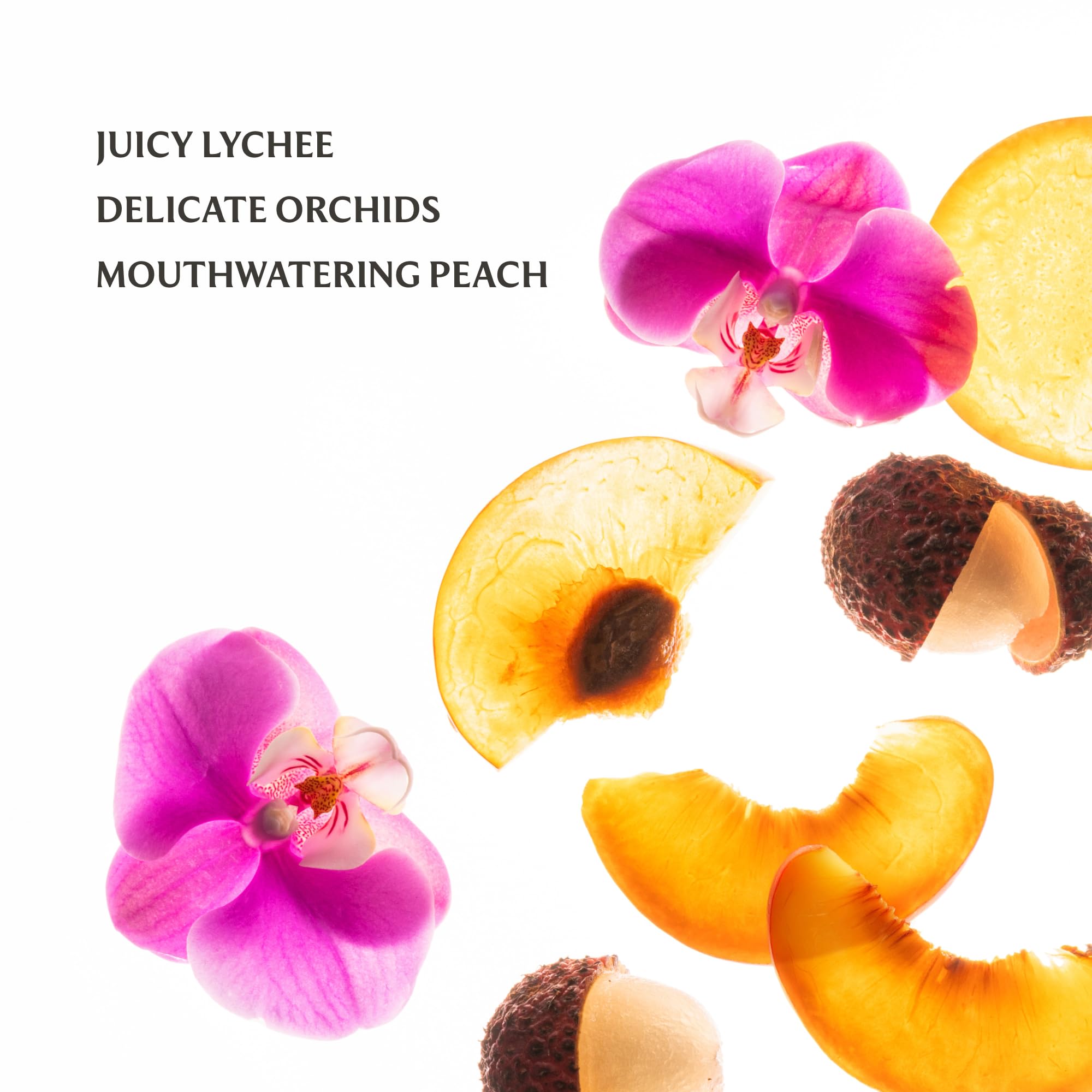 Touchland Peachy Lychee Hydrating Body & Hair Mist – 2 fl oz Travel Size