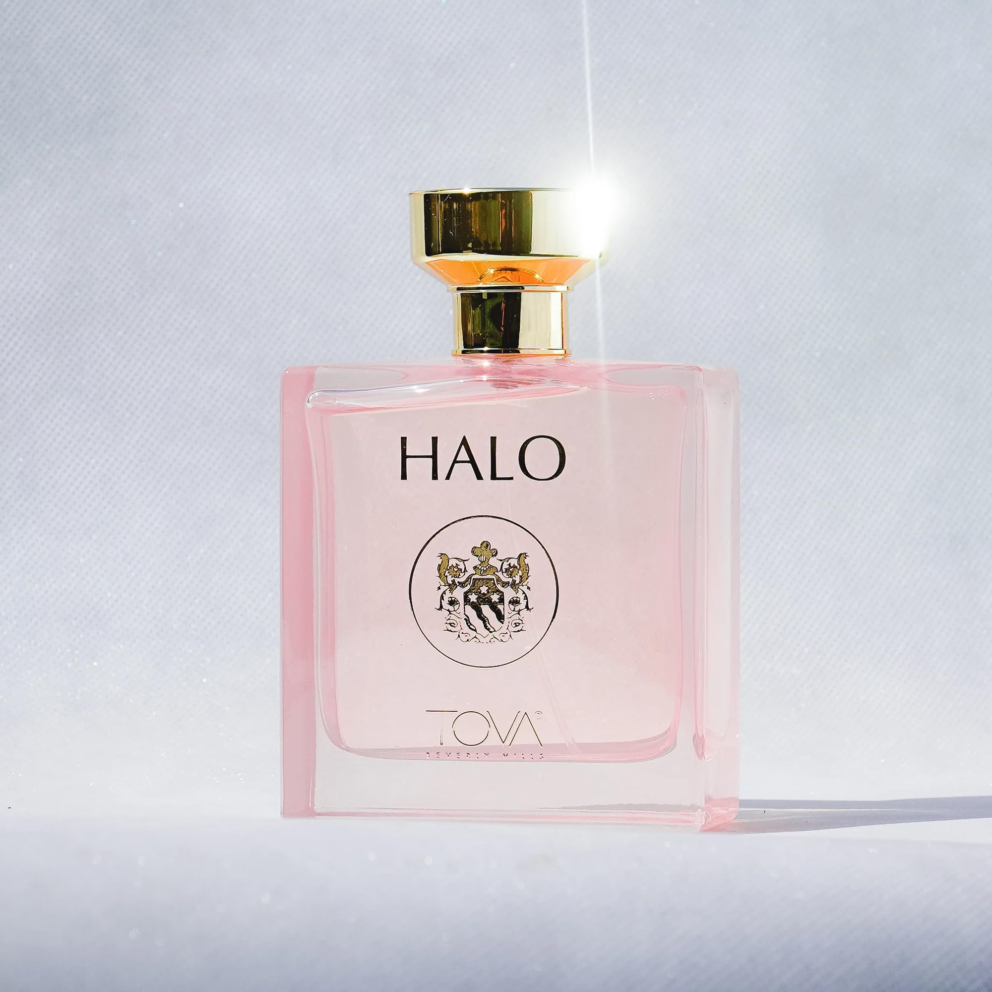 Tova Halo Eau de Parfum – Floral Gourmand for Women (3.4 oz) – Jasmine, Coconut & Amber | Cruelty-Free, Crafted in France