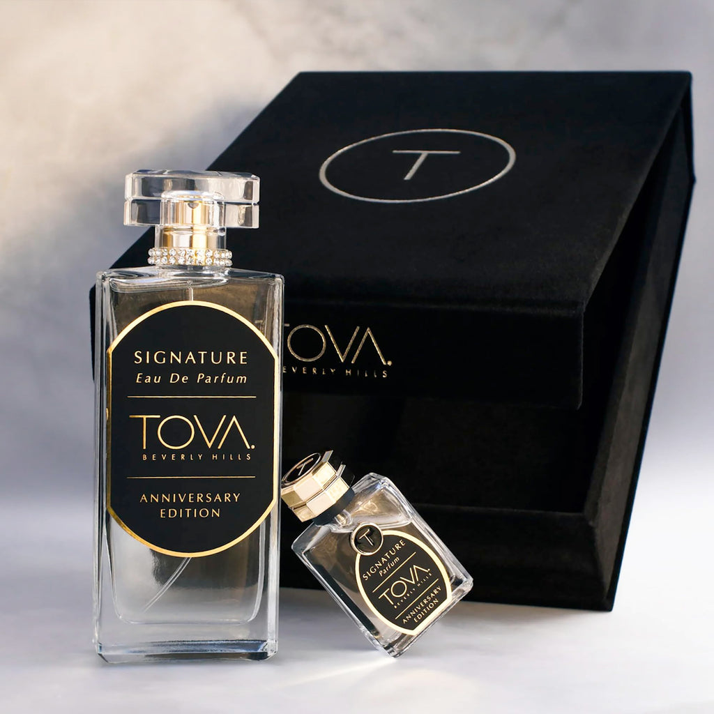 Tova Signature Anniversary Fragrance Set – Fresh Woody EDP for Women – Bergamot, Jasmine & Musk – USA-Made & Cruelty-Free