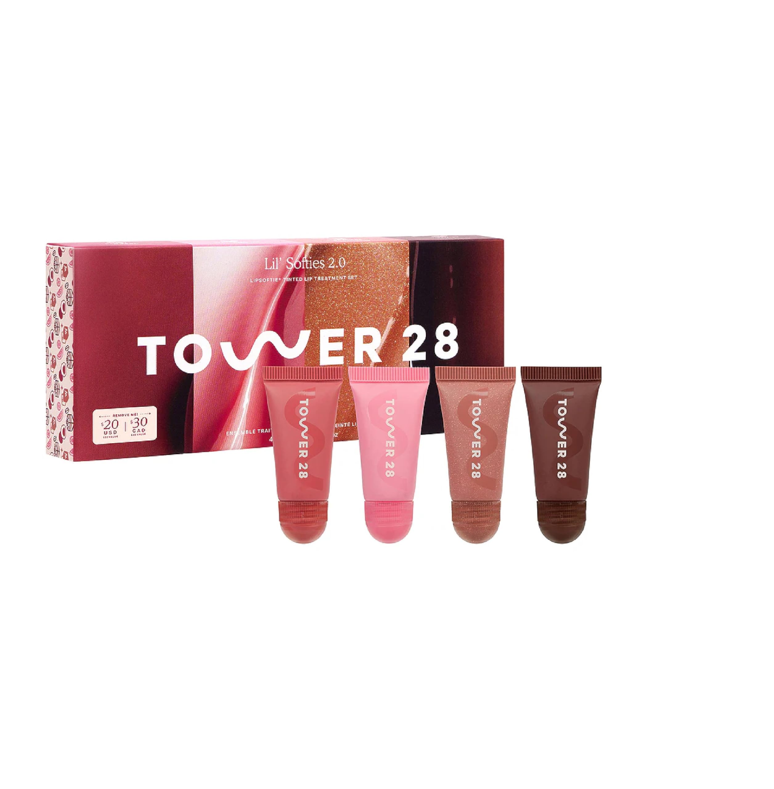 Tower 28 Mini Lil' Softies LipSoftie Lip Treatment Set — Limited Edition
