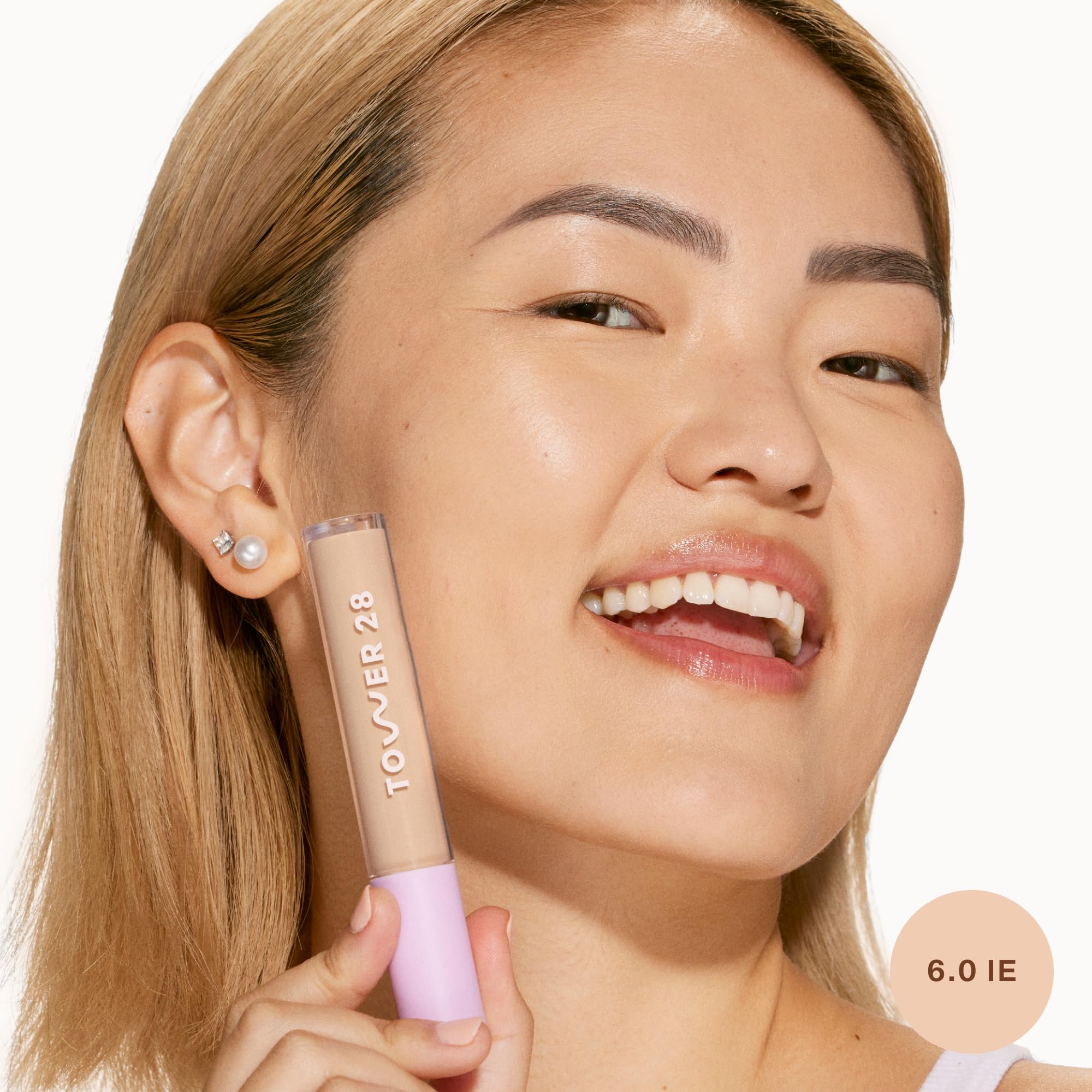 Tower 28 Swipe Serum Concealer – Hydrating Medium-Full Coverage (Shade 6.0 IE)