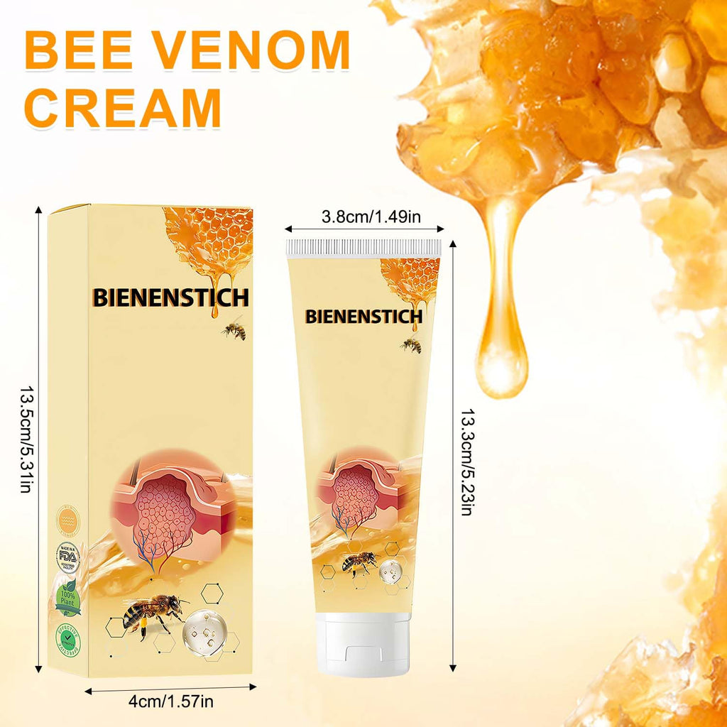 Traboto Bee Venom Cream (2 Pcs) – Professional Skin Care for Neck, Back, Hands, Feet