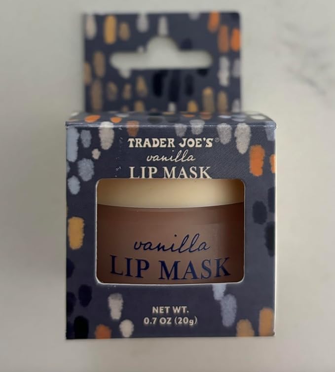 Trader Joe's Vanilla Lip Mask – Moisturizing Lip Care 0.7 oz