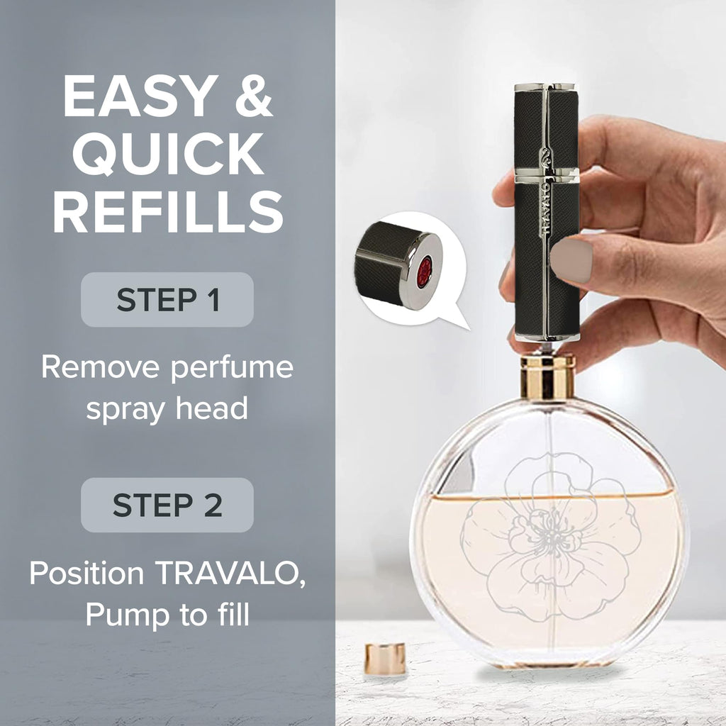 Travalo Milano Perfume Atomizer – Leak-Proof, TSA-Approved Travel Sprayer