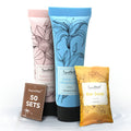Travel Well Mini Shampoo & Conditioner Set with Soap Bars – 150-Piece Hotel Toiletries Bulk