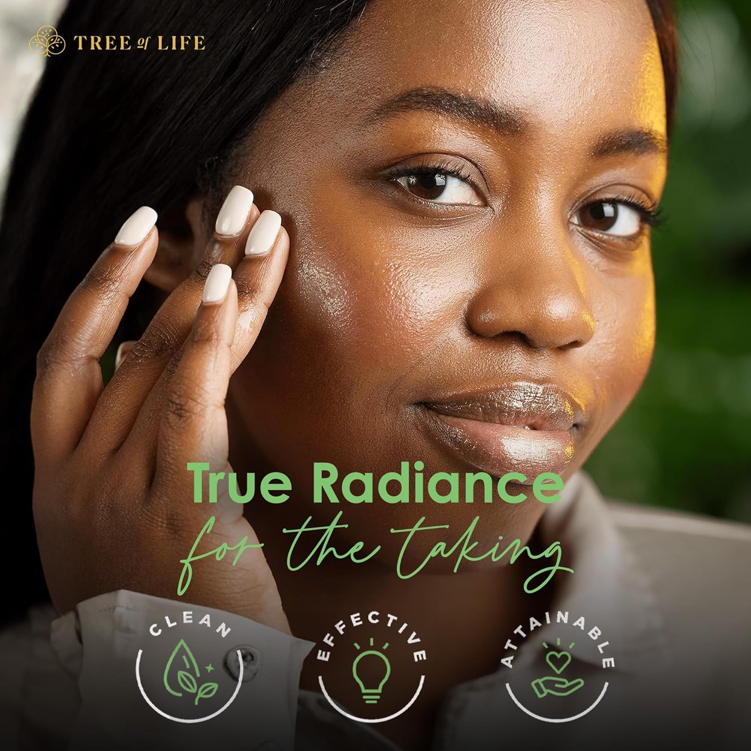 Tree of Life Beauty Niacinamide Serum 5% - Hydrating Face Oil with Hyaluronic Acid & Aloe, 2 Fl Oz