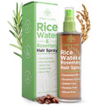 Tree of Life Beauty Rice Water Hair Spray – Rosemary Water, Caffeine & Biotin for Hair Growth (8.8 fl oz)
