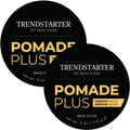 TRENDSTARTER Pomade Plus — 4 oz, Medium Hold & Shine, Water-Based Gel, 2-Pack with Argan Oil – Made in USA