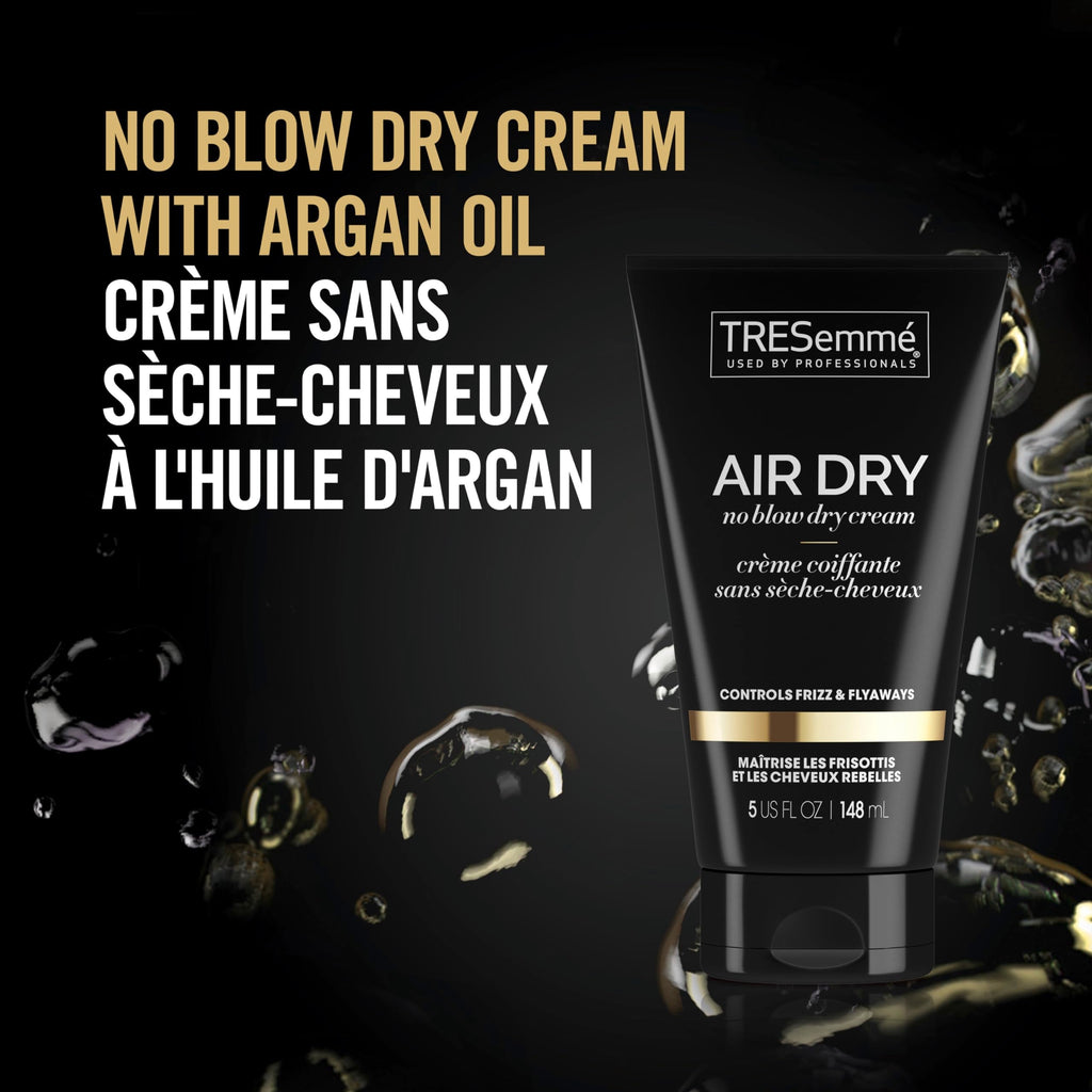 TRESemmé Air Dry Smoothing Cream – Hydrating Frizz Control for Natural, No-Heat Styling (5 oz)