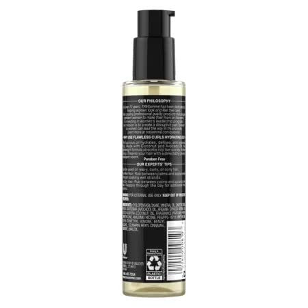 TRESemmé Flawless Curls Hydrating Oil – Lightweight Curl Definition & Frizz Control (3.2 fl oz)