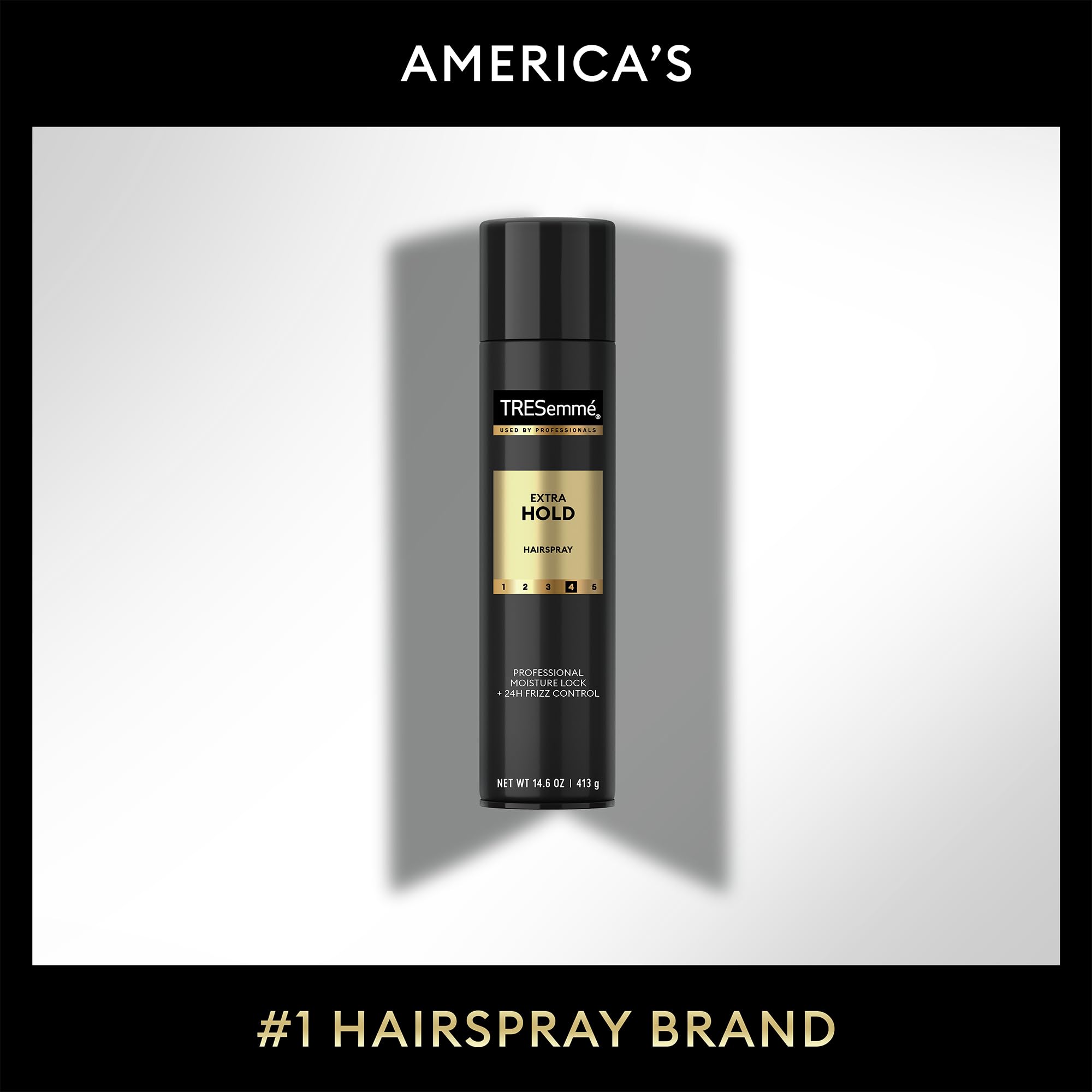 TRESemmé Extra Hold Hairspray 2-Pack + Keratin Repair Mask Set | 24H Frizz Control