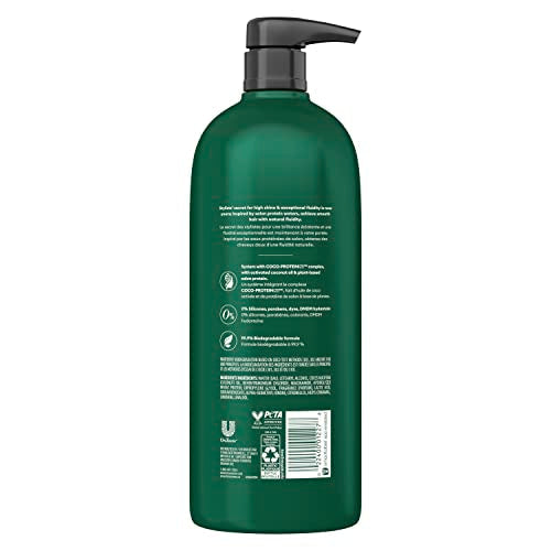 TRESemmé Pro Infusion Fluid Smooth Conditioner – Silicone-Free, Coconut Drops, Plant Protein & Niacinamide, 33.8oz