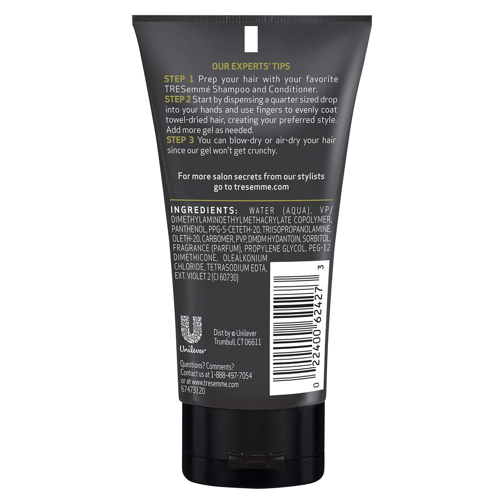 TRESemmé Tres Gel Extra Firm Control Hair Gel – 2 oz (3-Pack)
