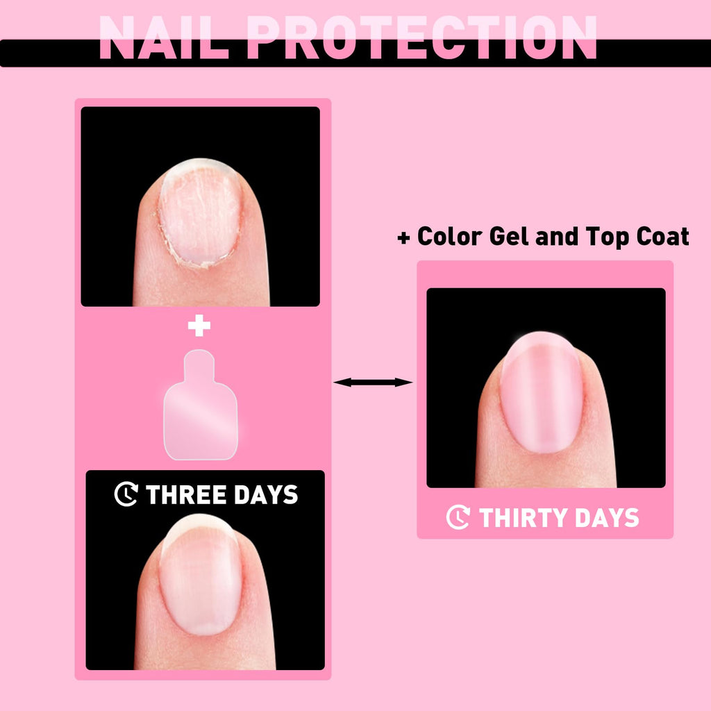 TRESSON Nail Repair Patches – 580 Pre-cut Patches for Damaged Nails