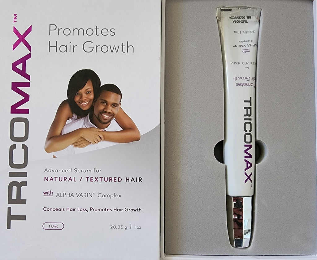 Tricomax Growth Serum for Textured Hair – ALPHA VARIN™ Complex, Healing Hemp, 1 oz