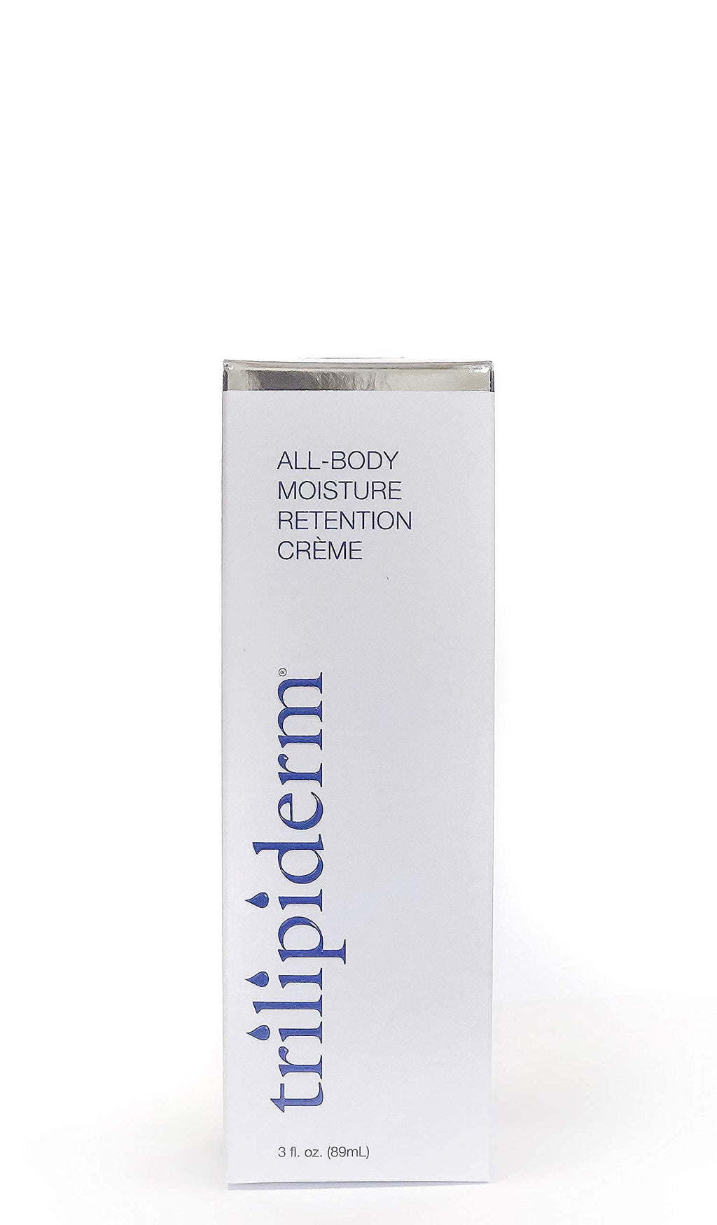 Trilipiderm All-Body Moisture Retention Crème — Plant-Based Hydration for Body & Face (Travel-Size 3 oz)