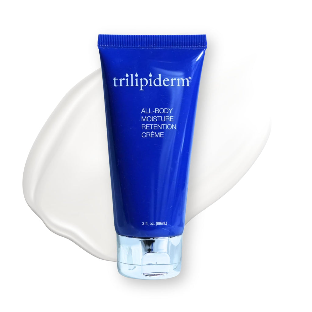 Trilipiderm All-Body Moisture Retention Crème — Plant-Based Hydration for Body & Face (Travel-Size 3 oz)