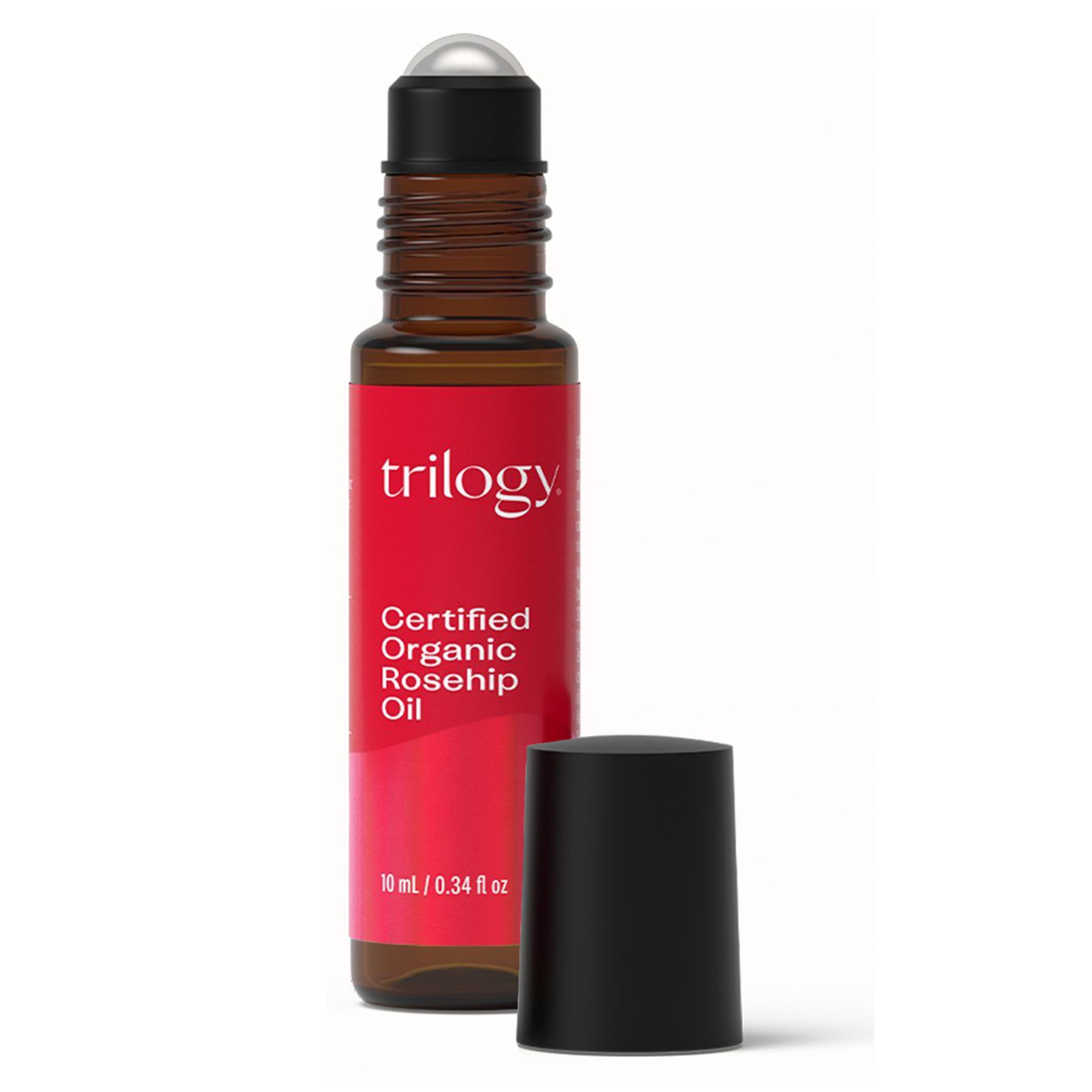 Trilogy Certified Organic Rosehip Oil – Intensive Nourishment for Dry Skin, Scars, and Fine Lines | 0.34 fl oz