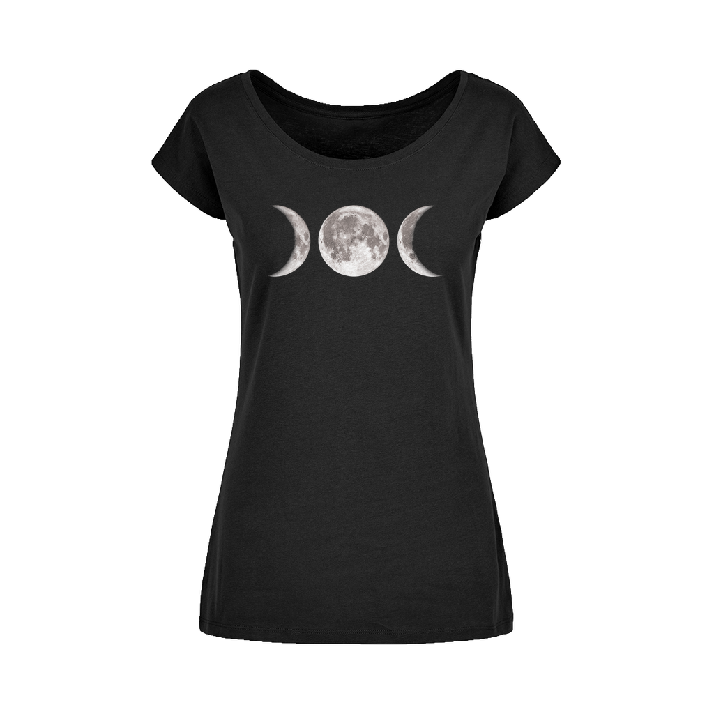 Triple Goddess Wide Neck Women’s T‑Shirt | 100% Cotton Tee