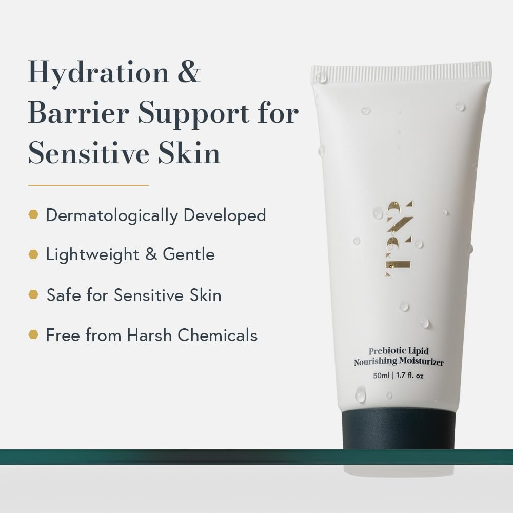 TRNR Prebiotic Lipid Nourishing Facial Moisturizer – Hydrating Plant-Based Face Cream (50ml)