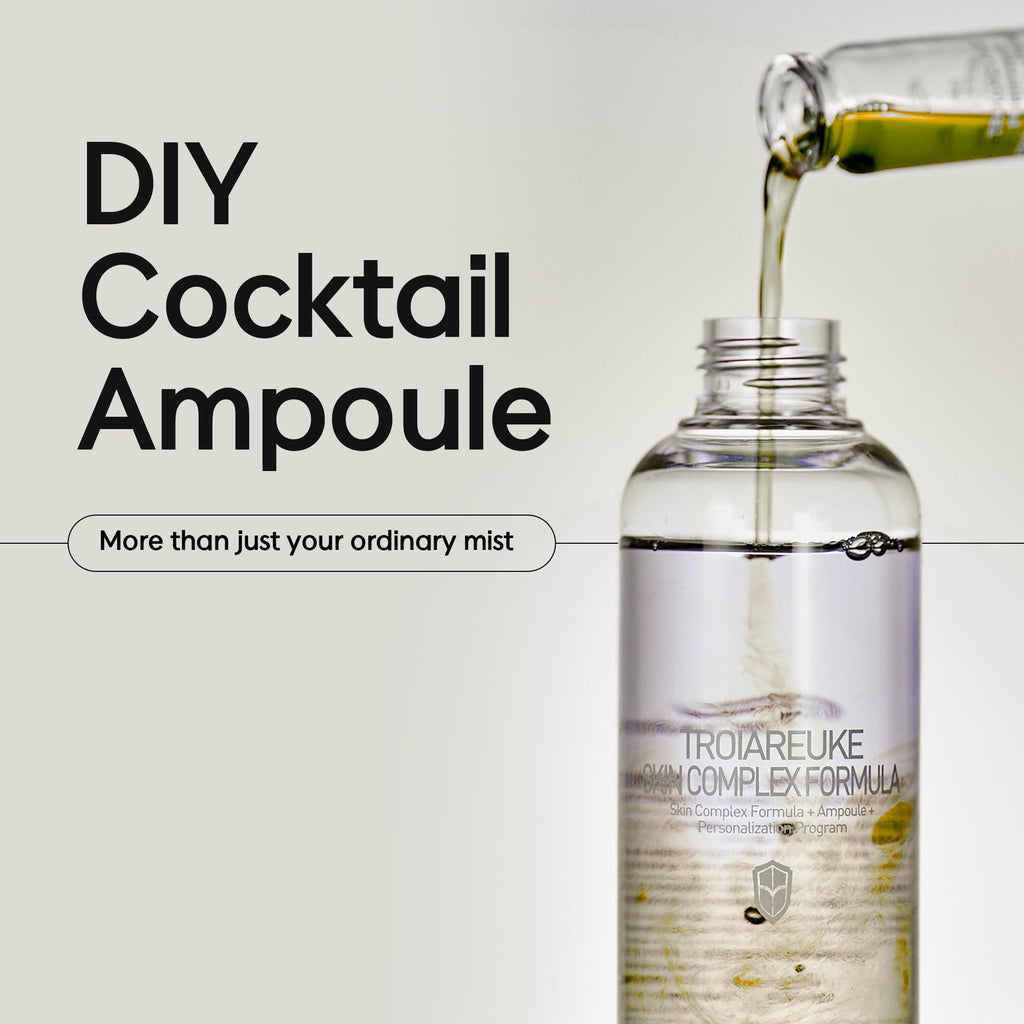 TROIAREUKE H+ Cocktail Ampoule Toner – 2.37 Fl Oz (Yellow)