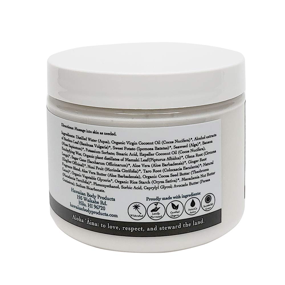 Tropical Apothecary Passion Fruit Body Butter – Coconut Oil & Hawaiian Plant Extracts (5.6oz)