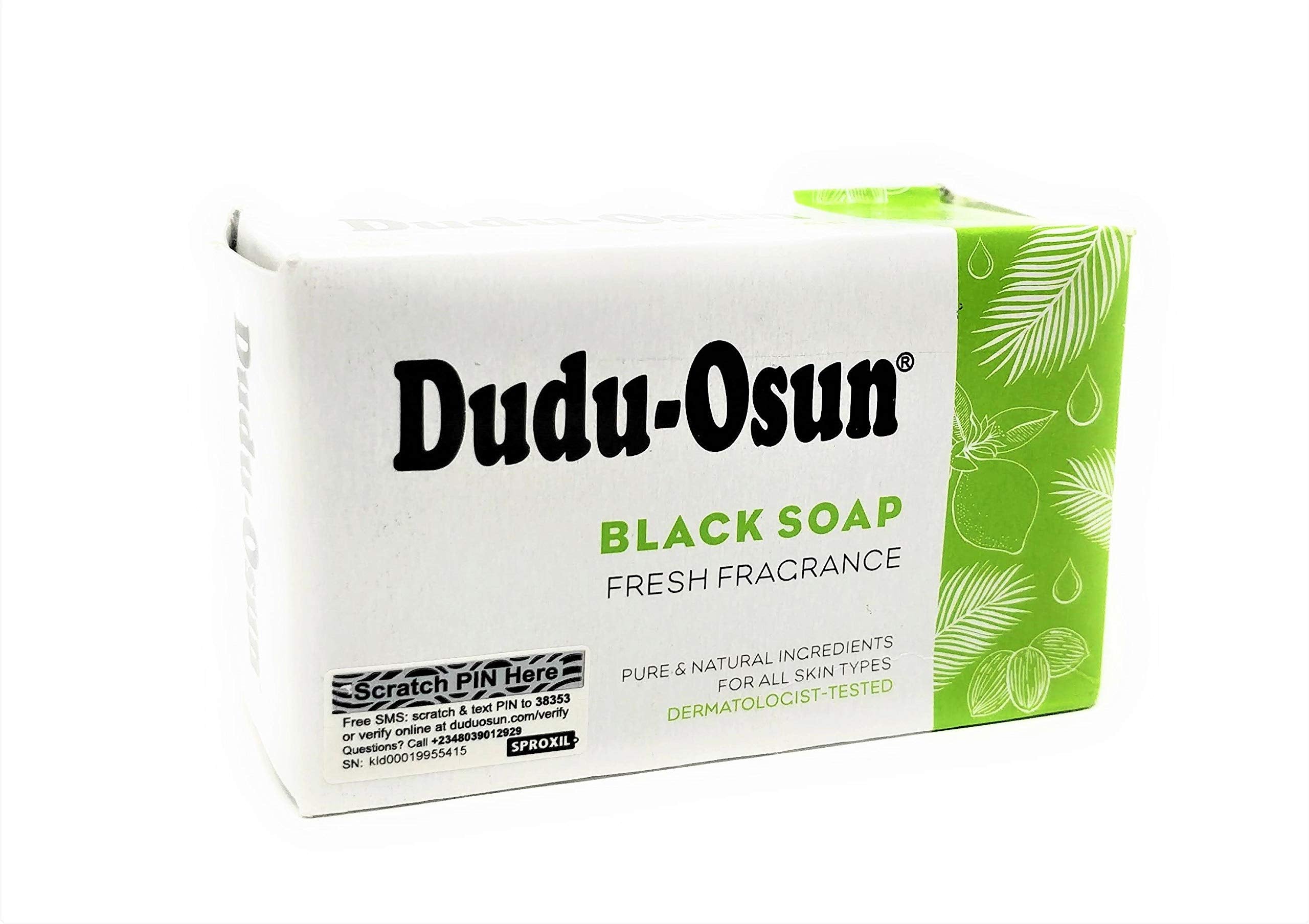 Tropical Naturals Dudu Osun African Black Soap – Original, 48 Count