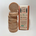 troutcreeksoaps Traditional Lard Soap + Coffee – 8 Bars, Unscented, Handmade in USA
