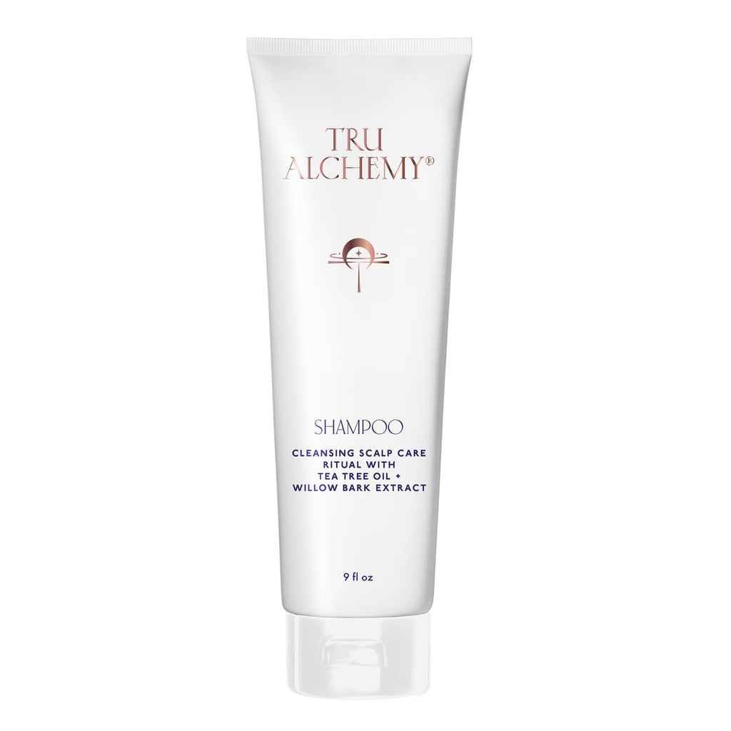 Tru Alchemy Shampoo for Growth, Volume & Scalp Health | Tea Tree & Peppermint Oil + Keratin & Saw Palmetto | Sulfate & Paraben Free | 9 Fl Oz
