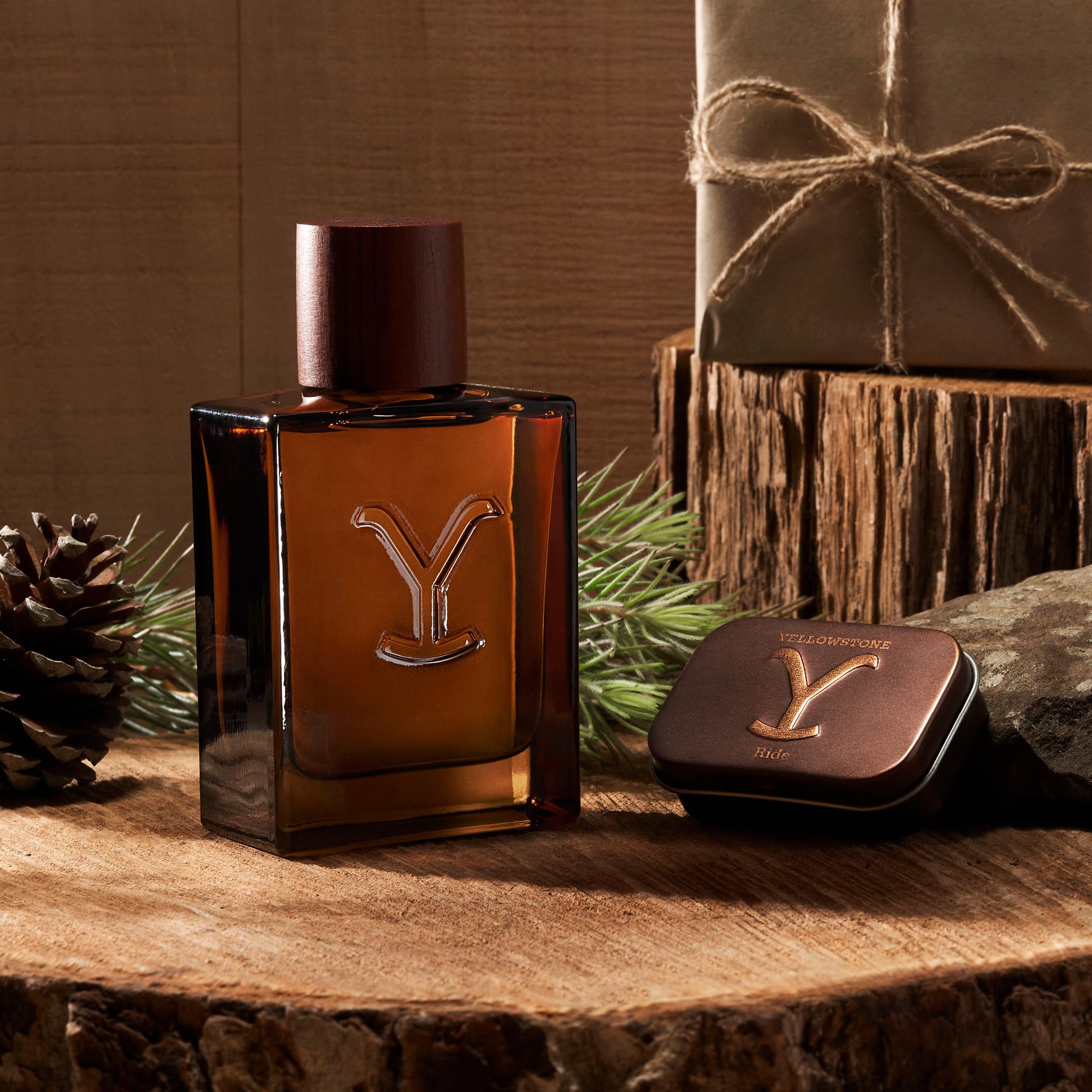Tru Fragrance Beauty Yellowstone Ride Men's Cologne Gift Set | Outdoorsman Scent