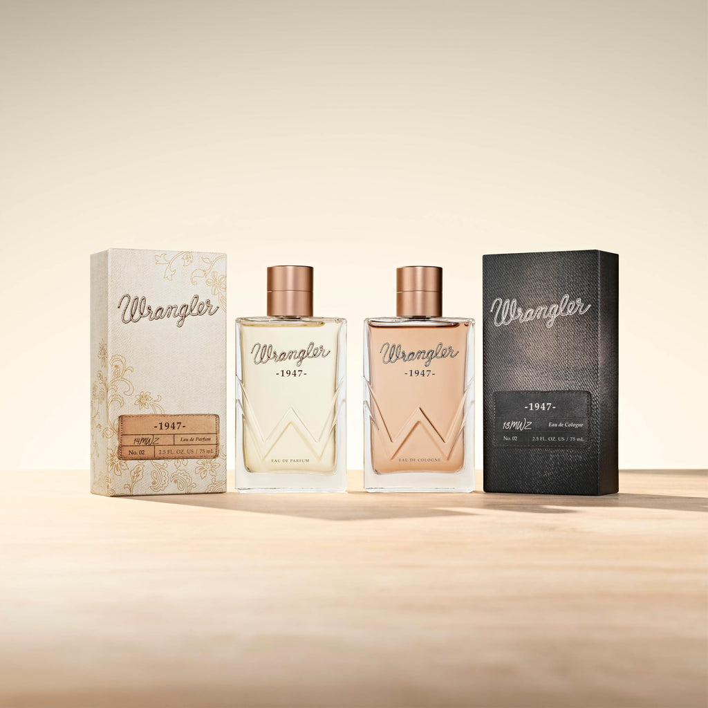 Wrangler 1947 Cologne for Men by Tru Western – Cedarwood, Amber & Fresh Aromatics (2.5oz)