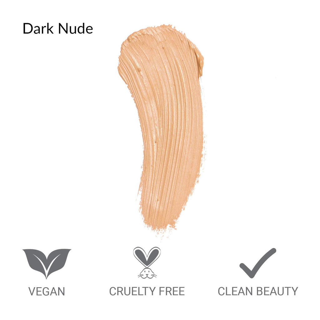 True + Luscious Angel Eyes Eye Shadow Primer – Hydrating, 16-Hour Crease-Proof Base | Vegan & Cruelty-Free | Rose Extracts + Bentonite Clay | Dark (0.33 oz)