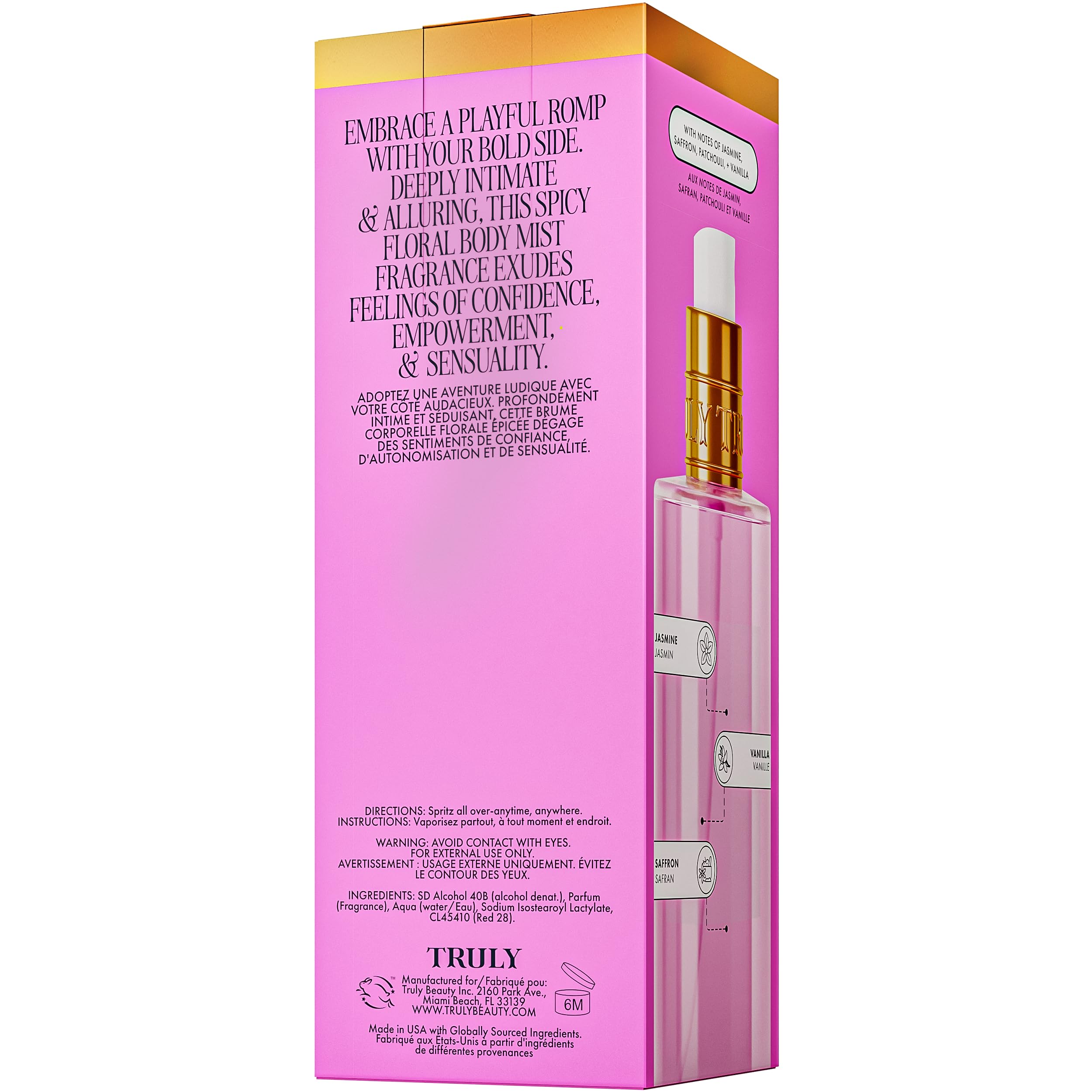 Truly Birthday Sex Perfume Mist – Flirty Floral-Spicy Fragrance for Confidence