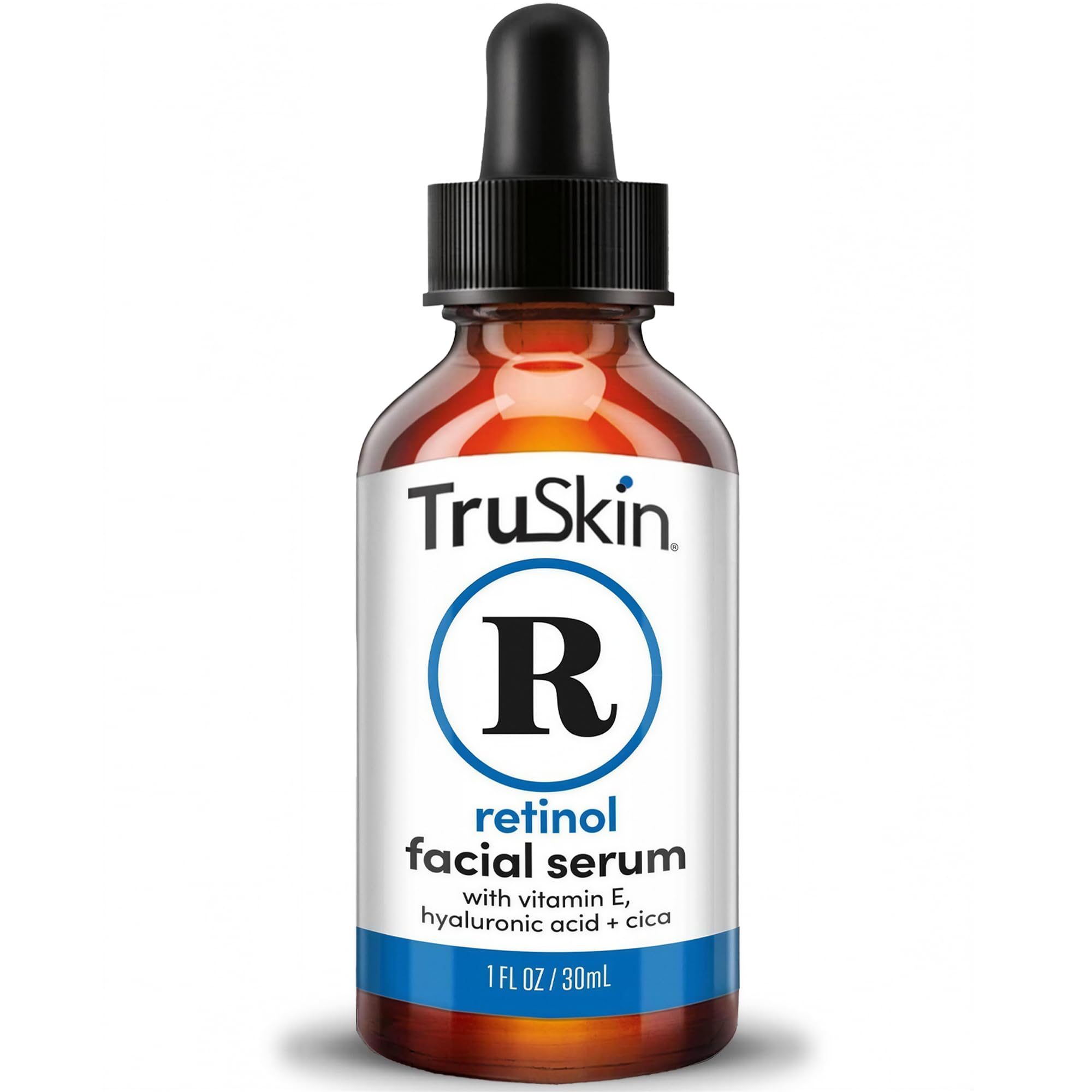 TruSkin Retinol Serum for Face – Gentle Nighttime Anti-Aging with Hyaluronic Acid, Cica & Vitamin E | 1 oz