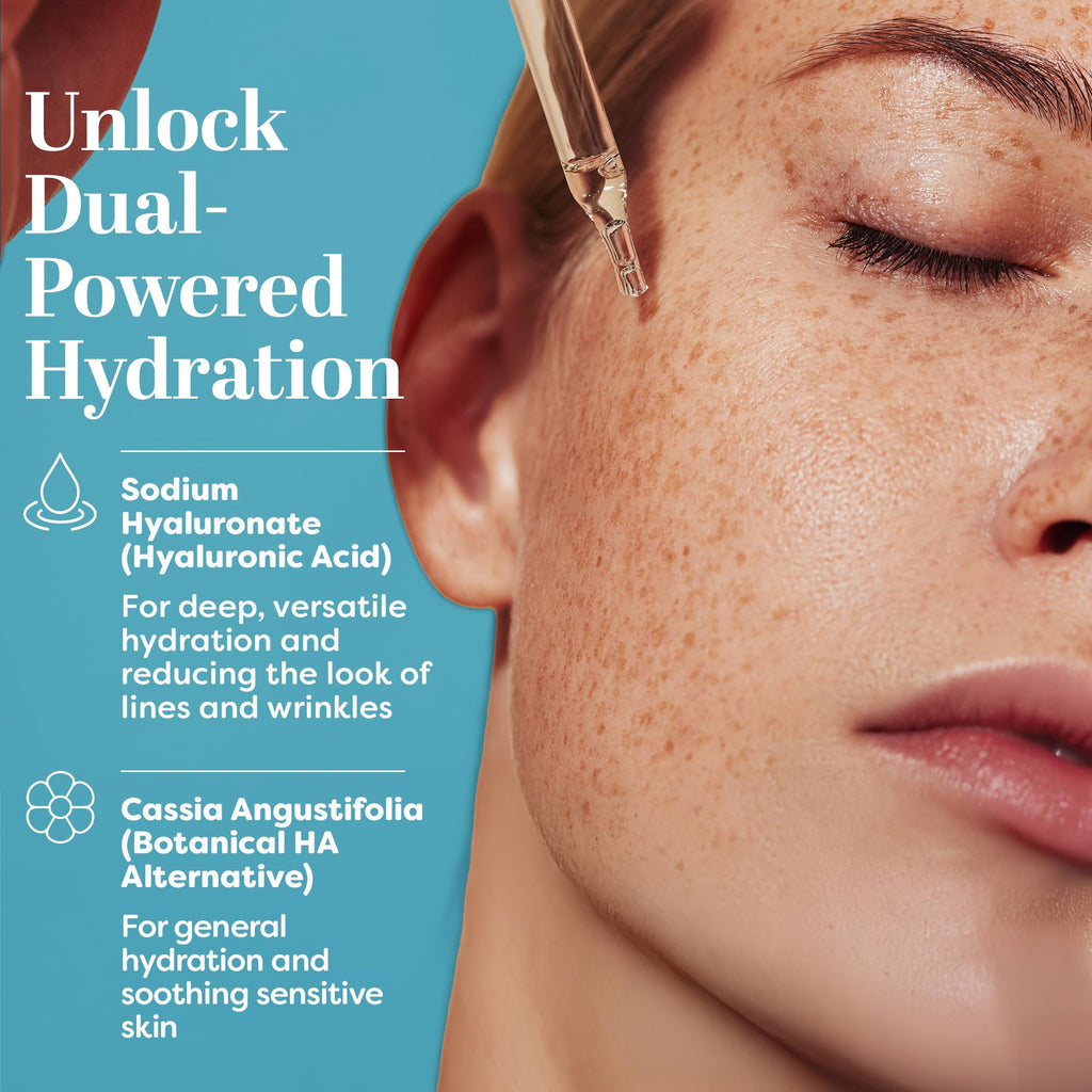 TruSkin Hyaluronic Acid Serum for Face – Ultra-Hydrating Plumping Serum | 1 Fl Oz