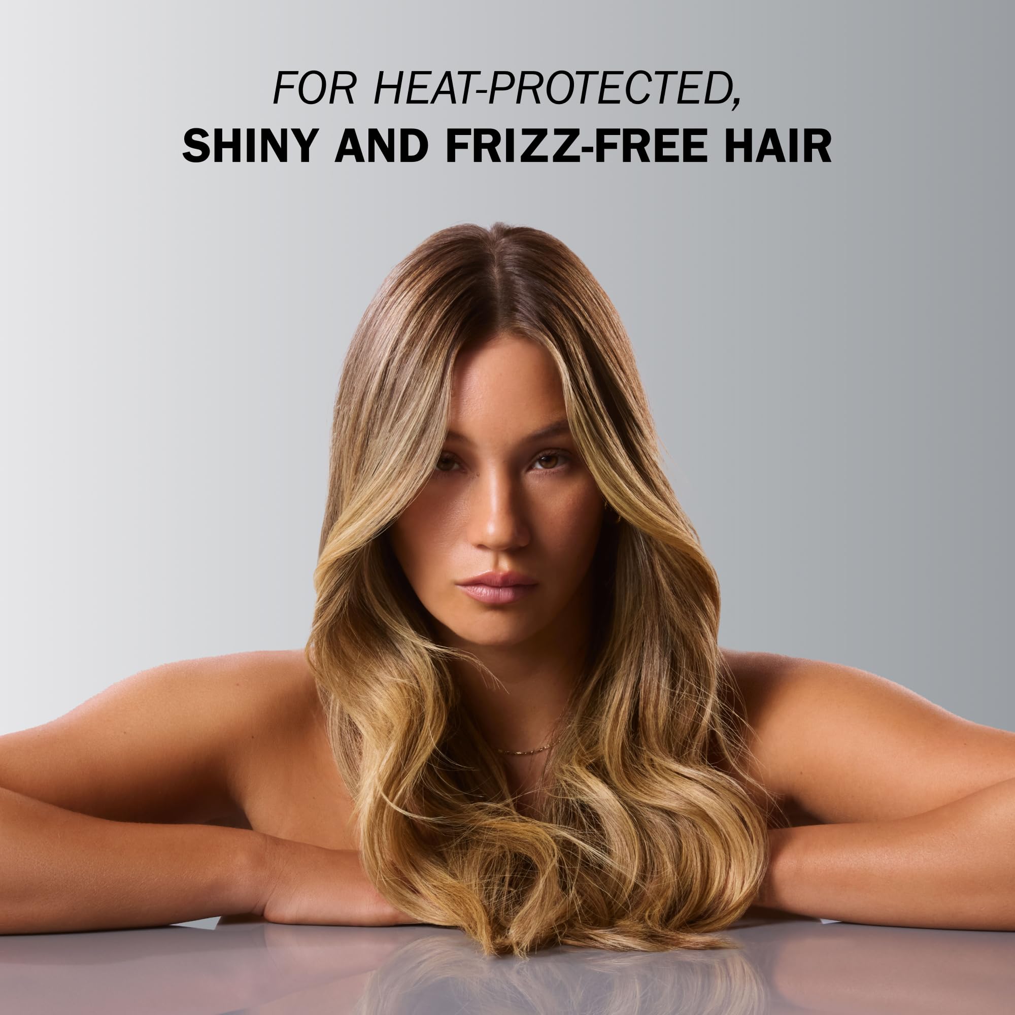 TRUSS Blond Revolution Impassable Waterproof Heat Protectant Spray – Frizz Control & Shine (3.3 fl oz)