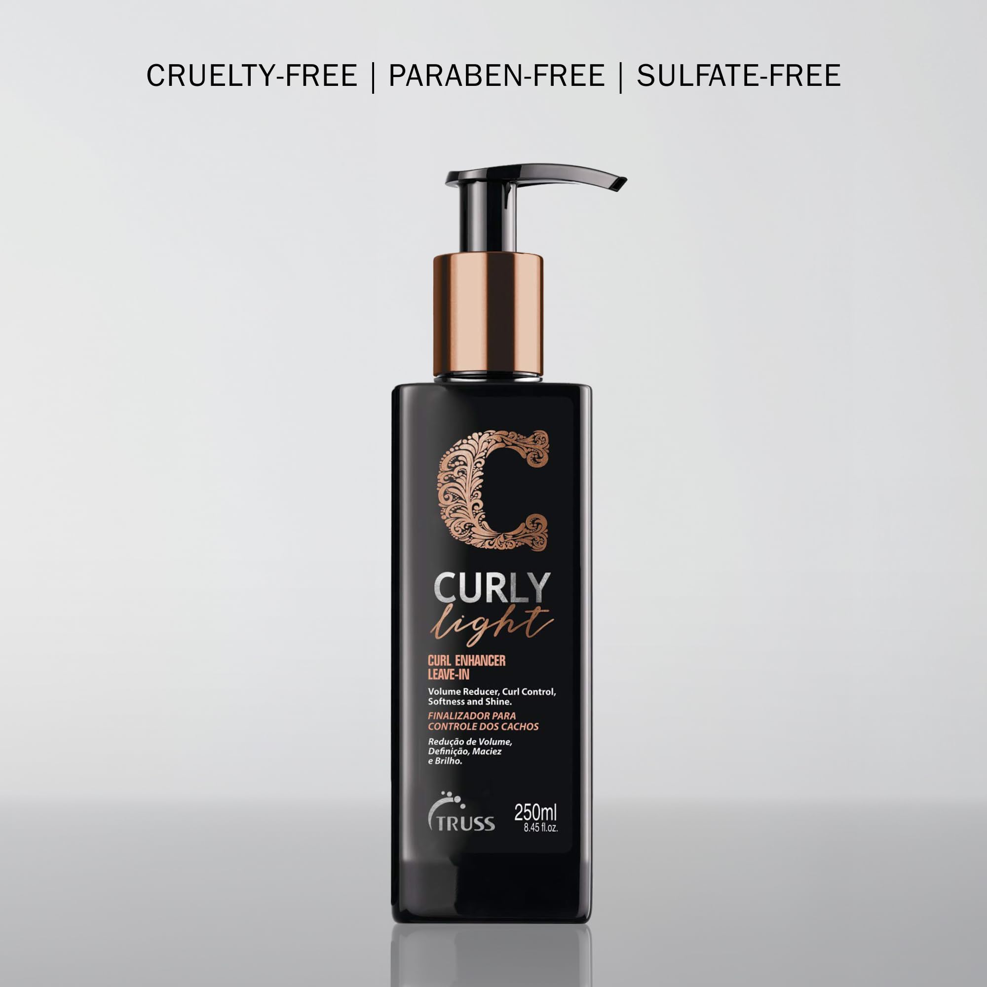 TRUSS Leave-in Cream for Curly Light Hair — Define, Moisturize, Matte Finish