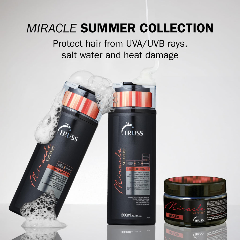 Truss Miracle Summer Mask 6.35oz – Deep Conditioning Hair Mask with UV Filter