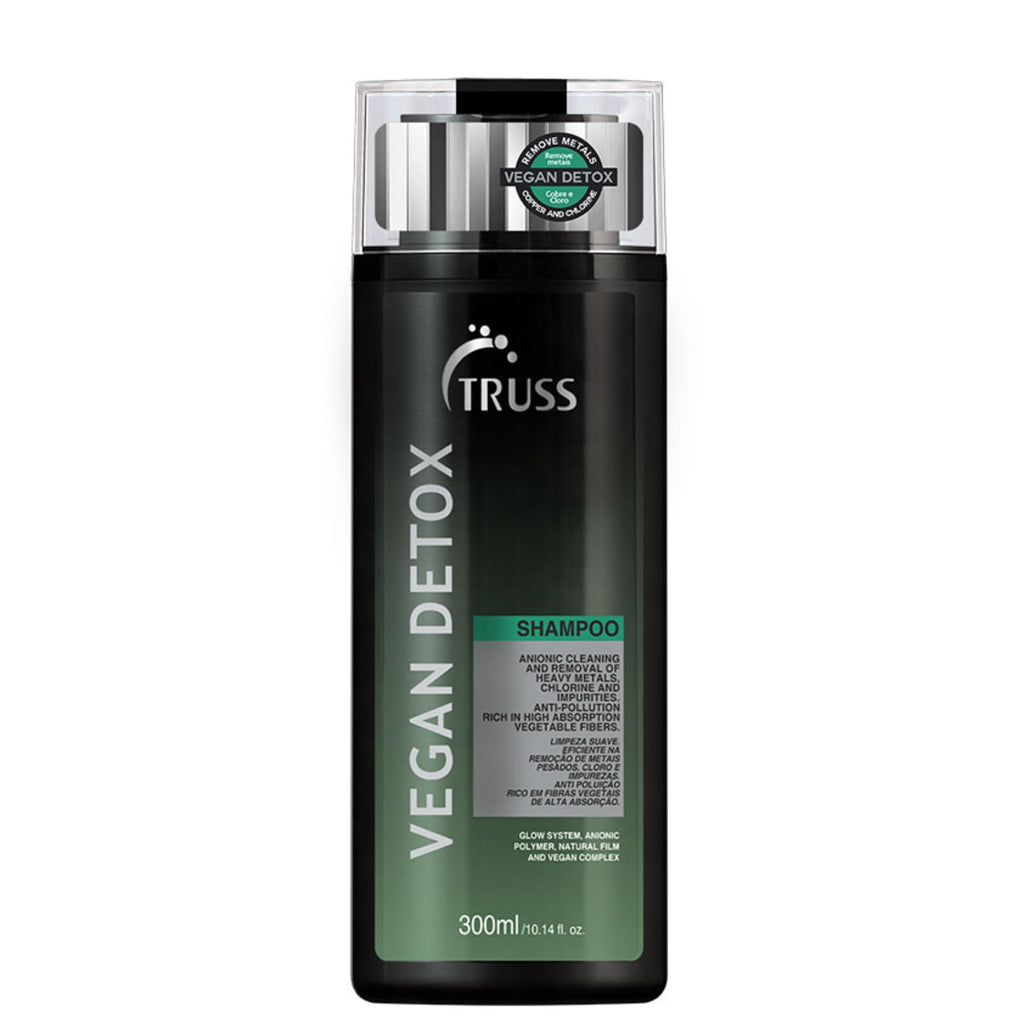 TRUSS Vegan Metal Detox Shampoo — Clarifying for Build-Up, Chlorine & Color Protection