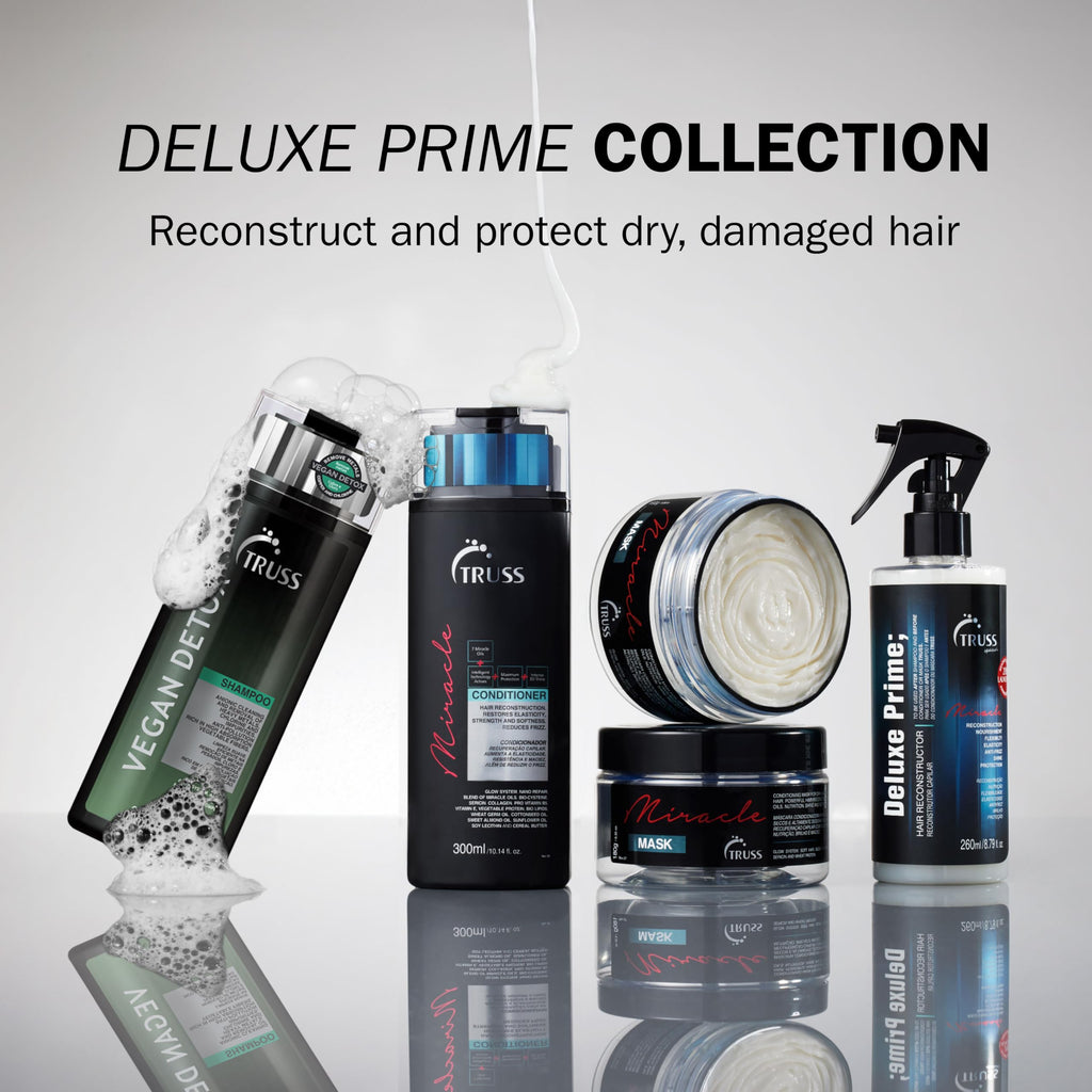 TRUSS Vegan Metal Detox Shampoo — Clarifying for Build-Up, Chlorine & Color Protection