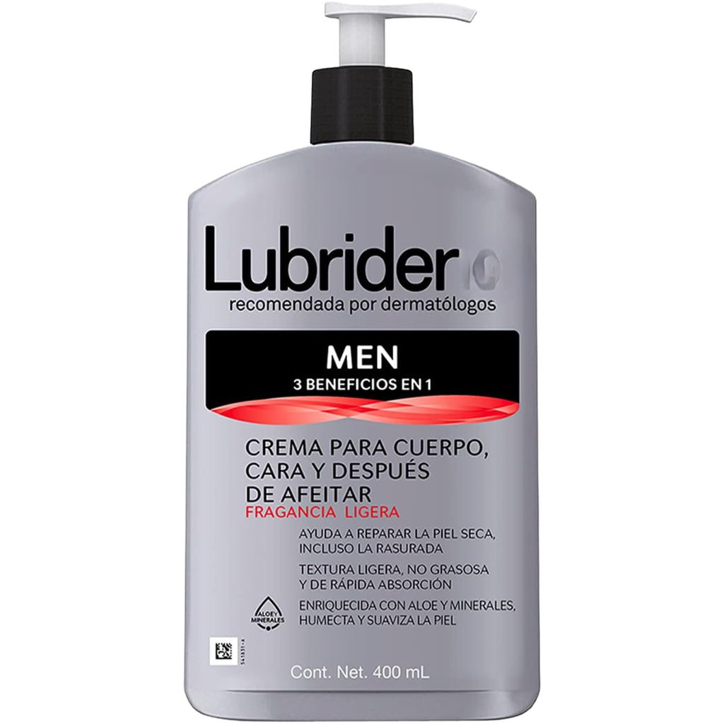 Tu Salud Plus Lubrider Lotion — Ultra Hydration for Dry Skin (Body, Face & After Shave) 13.53 fl oz