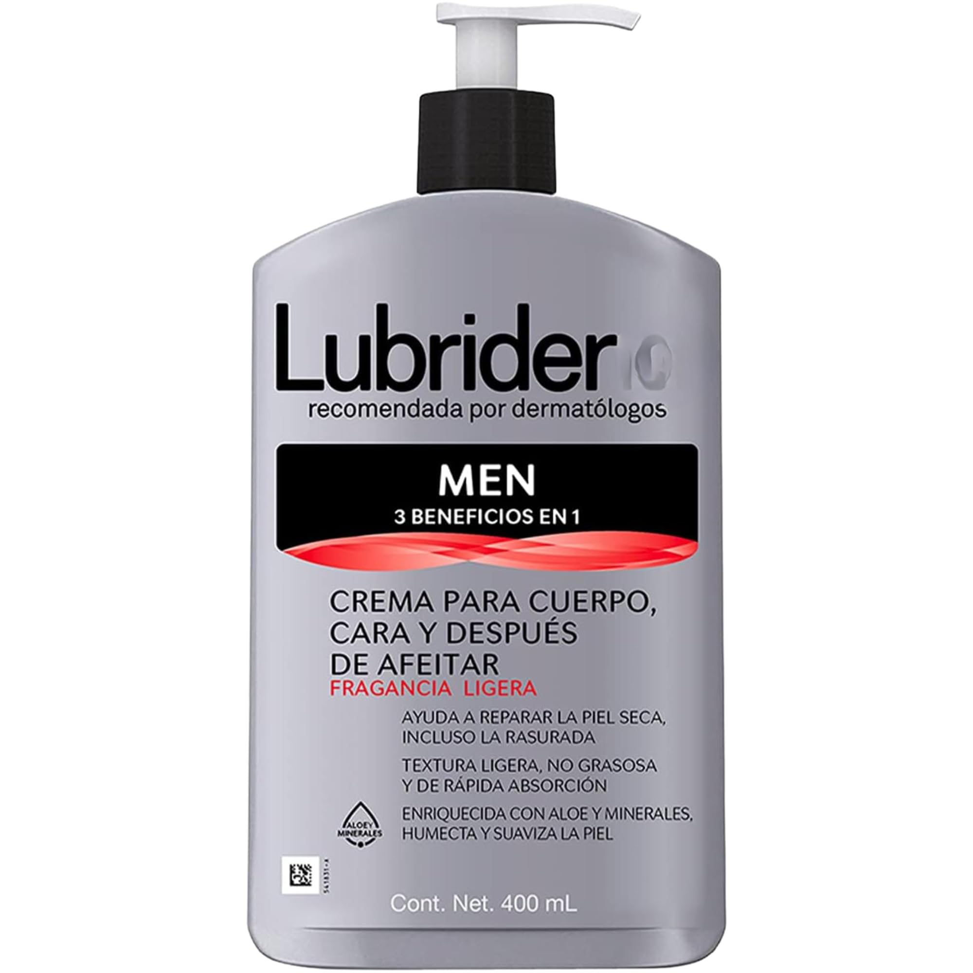 Tu Salud Plus Lubrider Lotion — Ultra Hydration for Dry Skin (Body, Face & After Shave) 13.53 fl oz
