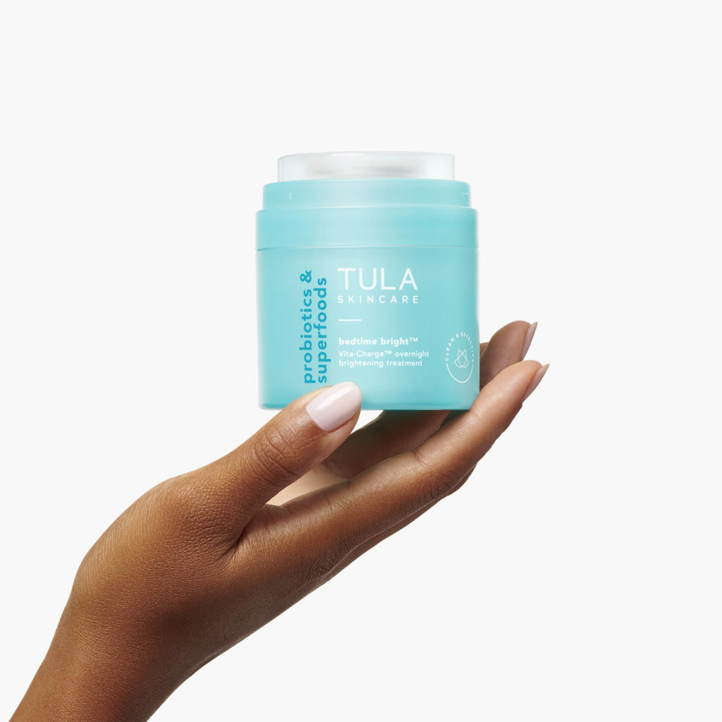 TULA Bedtime Bright Vita-Charge Overnight Brightening Treatment – Vitamin C & Niacinamide