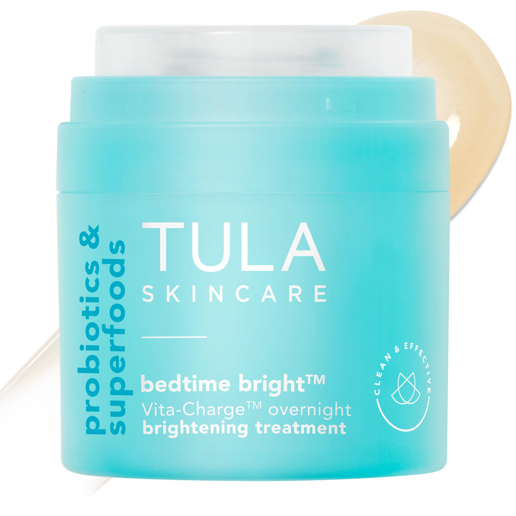 TULA Bedtime Bright Vita-Charge Overnight Brightening Treatment – Vitamin C & Niacinamide
