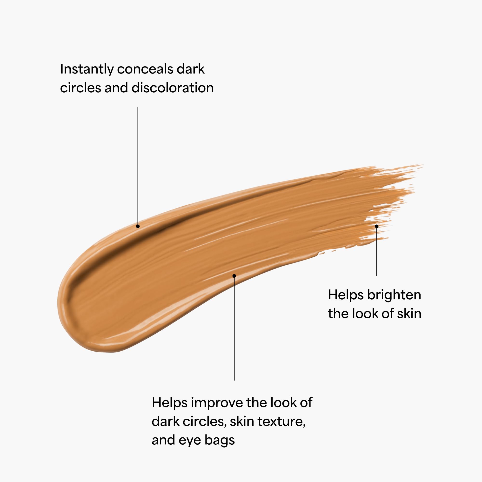 TULA Radiant Skin Brightening Serum Concealer – Shade 145 | Longwearing & Crease-Resistant, 0.18 fl oz