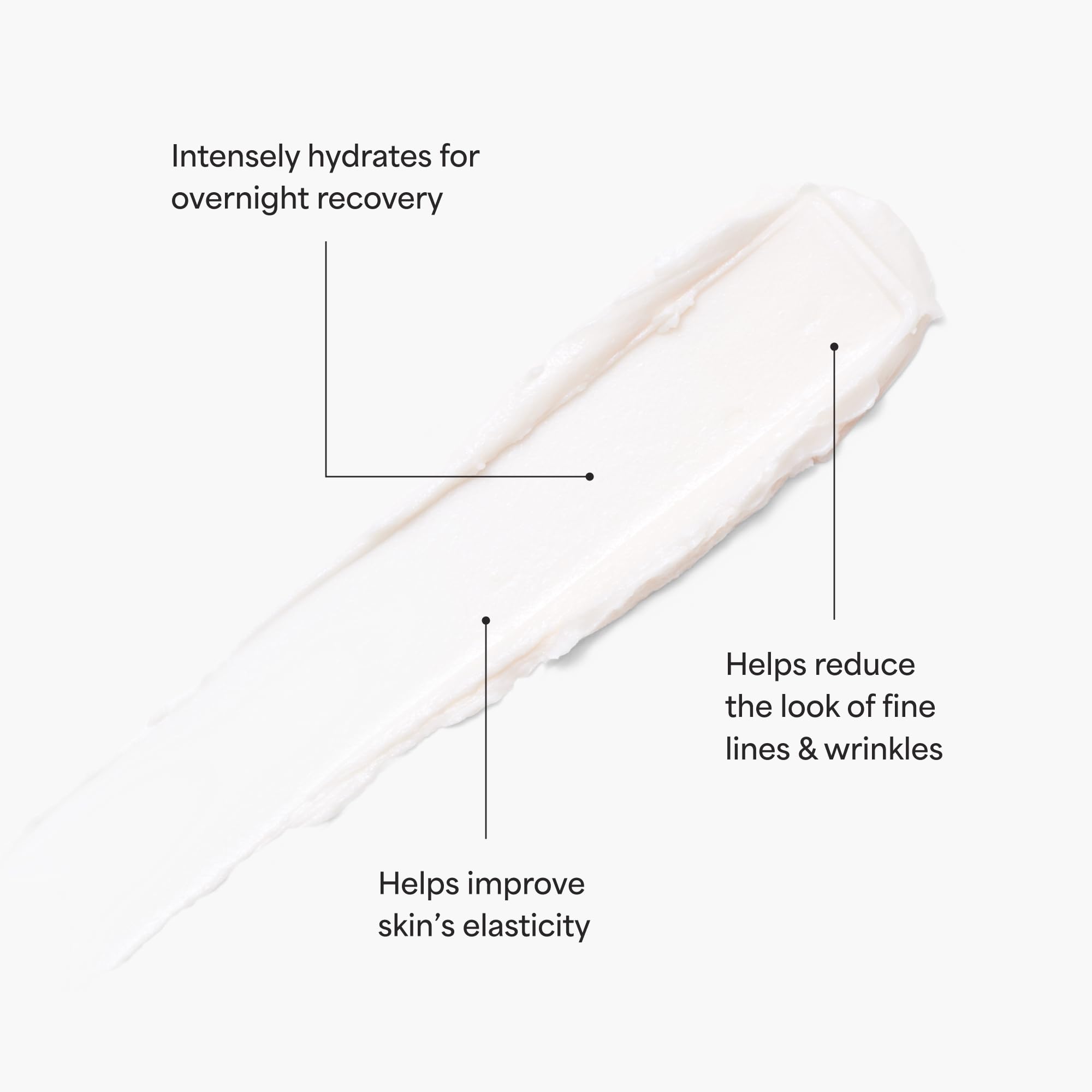 TULA Eye Recharge + Replenish Pro-Ferm Overnight Eye Cream with Retinal – Deep Hydration & Elasticity Support, 0.5 oz