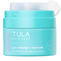 TULA Eye Recharge + Replenish Pro-Ferm Overnight Eye Cream with Retinal – Deep Hydration & Elasticity Support, 0.5 oz